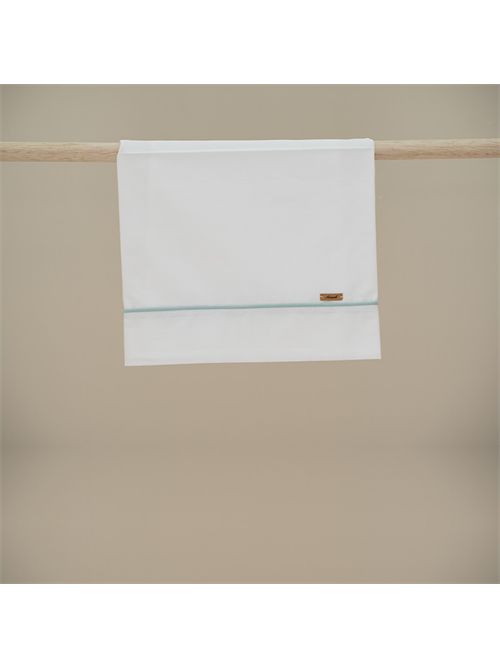 Lenzuolo in cotone NINNAOH | E25LE203BIANCO VERDE